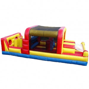 Spacewalk Mini-Obstacle Course, Inflatable Moonwalk Bounce