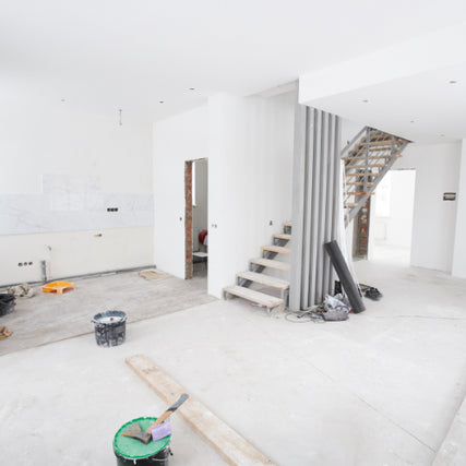 Contractor RentalsA room being renovated