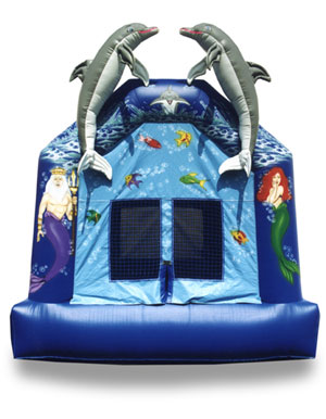 Little Mermaid Inflatable Bouncer