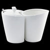 Ten Strawberry Street Whittier 8oz Sugar Bowl with Lid